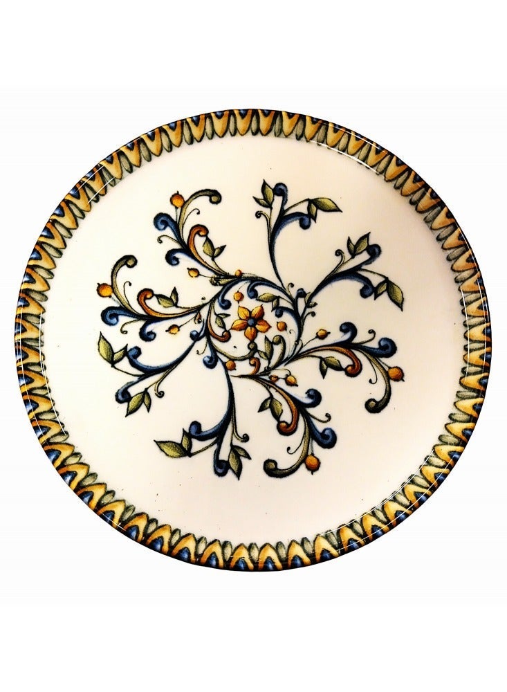 Kitchen Life Baroque Spring 18 Piece 6 Person Porcelain Dinner Set - Image 3